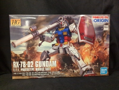 BANDAI SPIRITS HG GUNDAM THE ORIGIN 1/144 Mobile Suit Gundam THE ORIGIN RX-78-02 Gundam 026