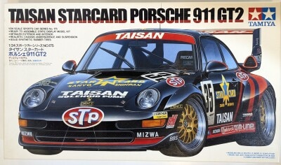 Tamiya 1/24 Sports Car series No.1 7 5 Taisan Star Card Porsche 911GT2 24175