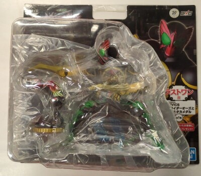 Bandai Spirits Ichiban Kuji Kamen Rider Zi-O vol.3 feat. Double Action Kamen Rider W Kamen Rider OOO (O's) Last One Prize SOF VICS Kamen Rider OOO (O's), Ankh and Taka Medal