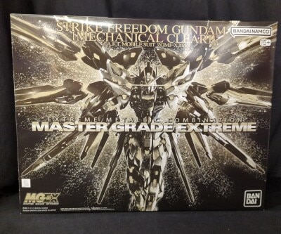 Bandai Spirits MGEX 1/100 기동전사 건담 SEED DESTINY 스트라이크 프리덤 건담 [기계식 클리어]