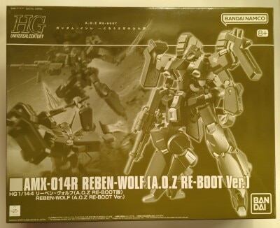Bandai Spirits HGUC 1/144 AOZ RE-Boot Gundam Inle Wolf (AOZ RE-BOOT version)