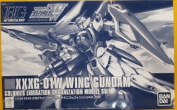 Bandai HG 1/144 Mobile Suit Gundam Wing Wing Gundam Titanium Finish ver.