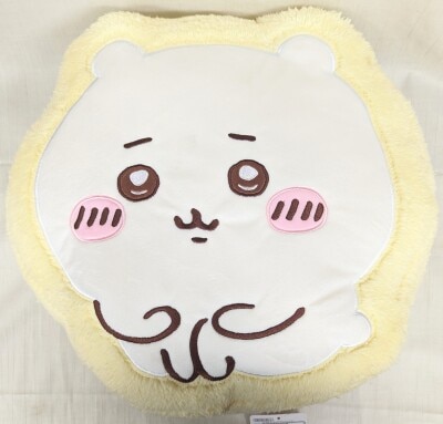 Eikoh Chiikawa Fluffy Die-cut Cushion Chiikawa Chiikawa