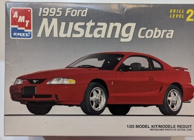 amt/ERTL 1/25 Scale 1995 Ford Mustang Cobra 6201