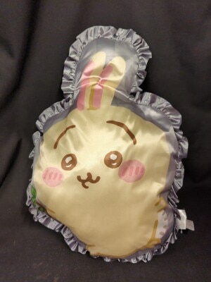 Eikoh Gingham Frill Cushion Chiikawa Rabbit
