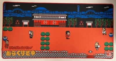 Konami Konami Premium Lottery ONLINE Ganbare Goemon 40th Anniversary Lottery S-1 Prize: Stage-Style Deskmat