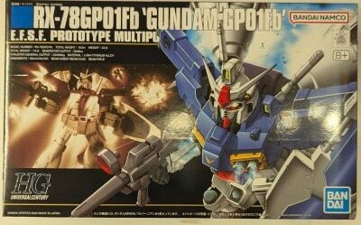 Bandai Spirits HGUC 1/144 Bandai Namco version Gundam GP01Fb Full Burnern +8 notation 018 รูปภาพ 1