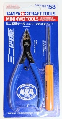 Tamiya Mini 4WD Tools / Tamiya Craft Tools Nippers & Phillips driver 74158 รูปภาพ 1