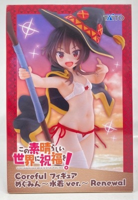Taito Coreful Figure KonoSuba: KonoSuba: God’s Blessing on this Wonderful World! 3 Megumin Swimsuit ver. Renewal 画像 1