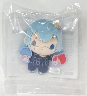 Sega Lucky Lucky Kuji Online Jujutsu Kaisen Shibuya Incident x Sanrio Characters C-8 Prize Mahito x Little Twin Stars Plush Stuffed Toy Mascot