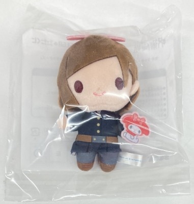 Sega Sega Lucky Kuji Online Jujutsu Kaisen Shibuya Incident x Sanrio Characters C-3 Nobara Kugisaki x My Melody Plush Stuffed Toy Mascot