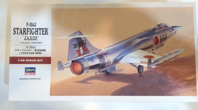 Hasegawa 1/48 scale F-104J Starfighter Japan Air Self-Defense Force Fighter PT18