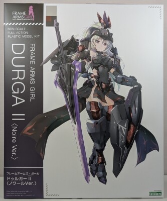 Kotobukiya - Frame Arms Girl Durga II <noir ver.=""> </noir>