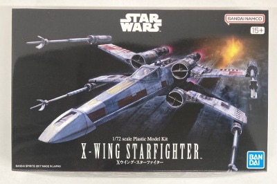 BANDAI NAMCO (PLASTIC MODEL KIT) X-WING STARFIGHTER (Bandai Namco version) 1/72 scale