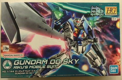 Bandai Spirits HG 1/144 Bandai Namco Version Gundam Double O Sky 014