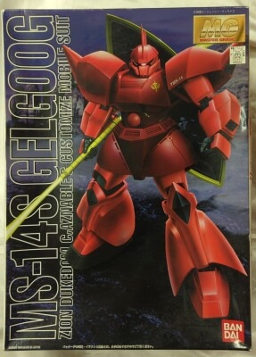 Bandai MG 1/100 Mobile Suit Gundam Char's Gelgoog gambar 1