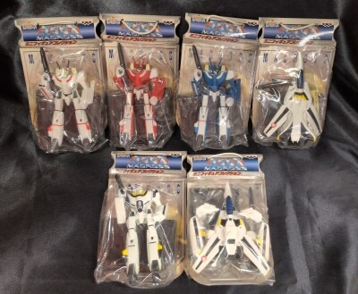 Banpresto Super Dimension Fortress Macross Mini figure collection Complete 6 Type Set