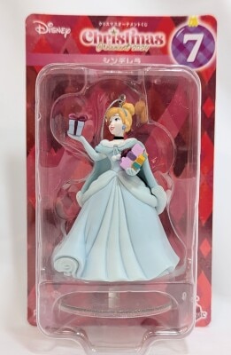 Sunny Side Up Happy Kuji Disney Christmas Ornament Kuji 2024 Figure Ornament Prize 7 Cinderella