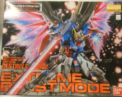 Bandai MG 1/10 0 Mobile Suit Gundam Seed DESTINY Destiny Gundam (Extreme Blast Mode) รูปภาพ 1