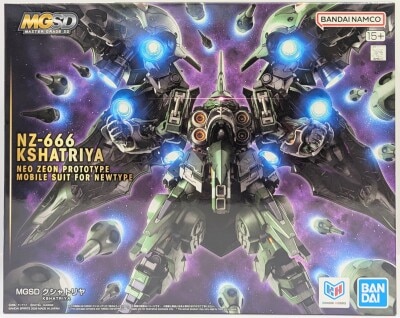 Bandai Spirits MGSD Mobile Suit Gundam Unicorn Kshatriya