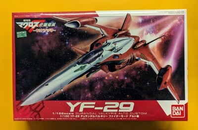 Bandai 1/100 scale YF29 Alto (Fighter)