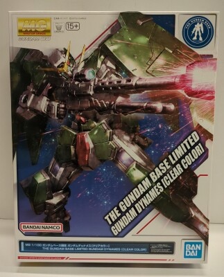 BANDAI - MG/Gundam Base Limited Mobile Suit Gundam 00 Gundam Dynames Clear Color 圖片 1