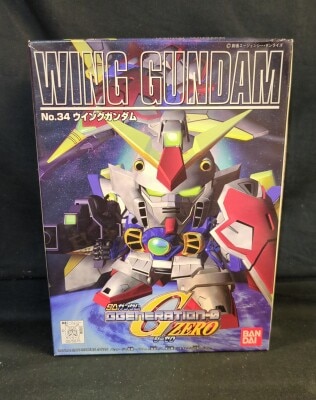 Bandai BB Senshi/G Generation ZERO Wing Gundam G34