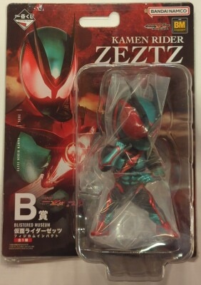 Bandai Spirits Ichiban Kuji Kamen Rider Zeztz& Kamen Rider Gab B-Prize Kamen Rider Zeztz Physicam Impact BLISTERED MUSEUM image 1