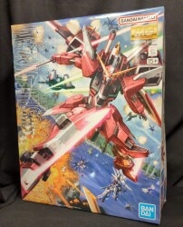 Bandai Spirits MG 1/100 Bandai Namco Mobile Suit Gundam Seed DESTINY Infinite Justice Gundam/ 15+
