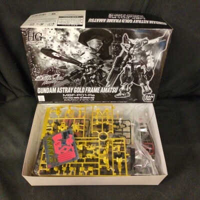Bandai HG GUNDAM SEED 1/144 Mobile Suit Gundam Seed Destinies Gundam Astray Gold Frame Amatsu