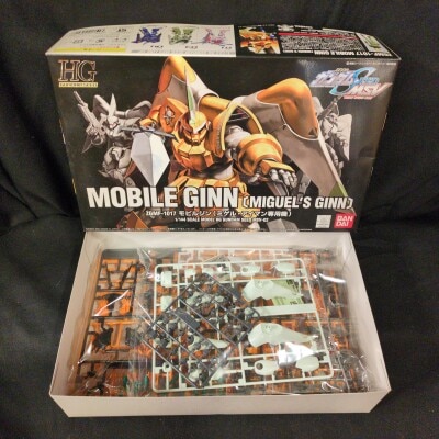 Bandai HG GUNDAM SEED 1/144 Mobile Suit Gundam Seed MSV Mobiljin (Miguel Aiman's exclusive machine) 02 imagen 1