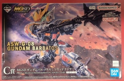 Bandai Spirits Ichiban Kuji Mobile Suit Gundam: Iron-Blooded Orphans C-Prize MGSD Gundam Barbatos [Solid Clear]