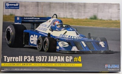 Fujimi Mokei 1/20 Grand Prix series Patrick Dupailler Long Wheel Ver/Tyrrell P34 1977 Japan GP#4 GP35 圖片 1