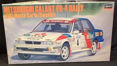 Hasegawa 1/24 Mitsubishi Galant VR-4 Rally 1991 Monte Carlo/Swedish CR-1