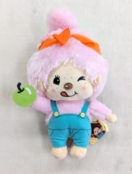 SK Japan Lots of Harvest Plush Toys - Monchhichi Girl Pink