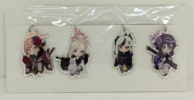 Yostar Acrylic Key Holder Set of 4 - Handyman 68 (New Year's) image 1