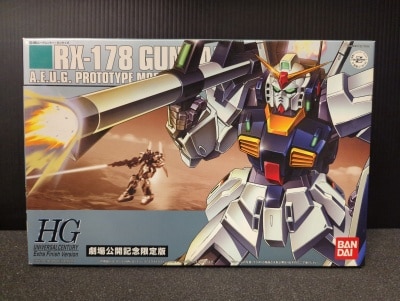 Bandai HGUC Extra Finish Version 1/144 Mobile Suit Zeta Gundam Gundam Mk-Ⅱ(AEUG) Finish Collar(Theatrical Release Limited Edition) 圖片 1