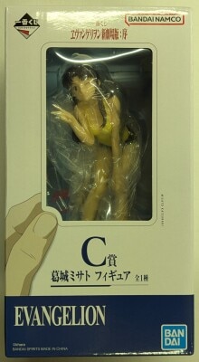 Bandai Spirits Ichiban Kuji Rebuild of Evangelion (Evangelion: New Theatrical Edition): Rebuild of Evangelion (Evangelion: New Theatrical Edition) Are (Not) Alone C-Prize Misato Katsuragi Figure image 1