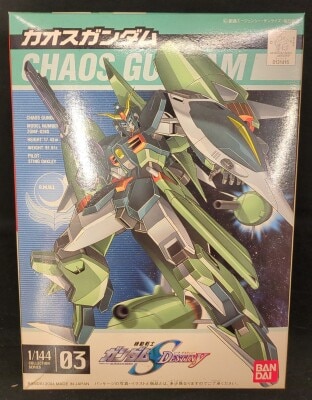 Bandai 1/144 Mobile Suit Gundam Seed Destinies Chaos Gundam 03