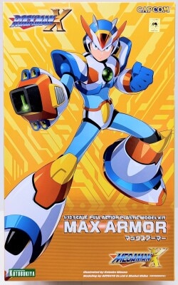 Kotobukiya 1/12 Character Plastic Model Rockman (Mega Man) X Max Armor Bonus Not Included KP496