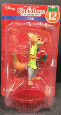 Sunny Side Up Happy Kuji Disney Christmas Ornament Kuji 2025 Figure Ornament Prize Nick 12