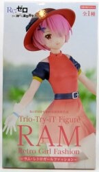 FuRyu Trio-Try-iT Figure Re:ZERO -Starting Life in Another World- Ram Retro Girl Fashion Bild 1