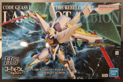 Bandai Spirits/ BANDAI NAMCO HG 1/35 Lancelot Albion / 15+ Bandai Namco Version