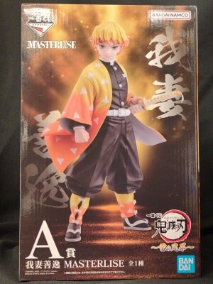 Bandai Spirits Ichiban Kuji Demon Slayer: Kimetsu no Yaiba: Brothers of Thunder A-Prize Zenitsu Agatsuma MASTERLISE image 1