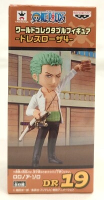 Banpresto WCF One Piece Dressrosa 4 DR19 Roronoa Zoro