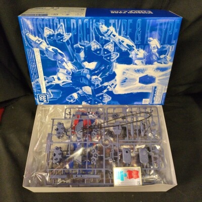 Bandai Spirits MG 1/100 Bandai Spirits Gundam F90 Mission Pack B Type & K Type Bild 1