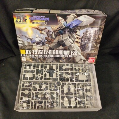 BANDAI HGUC 1/144 Mobile Suit Gundam: The 08th MS Team Gundam Easy Eight 155 รูปภาพ 1