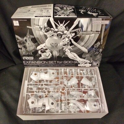 BANDAI SPIRITS RG 1/144 Mobile Fighter G God Gundam Expansion set gambar 1