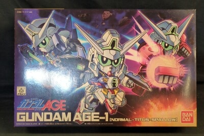 Bandai BB Senshi Mobile Suit Gundam AGE Gundam AGE-1 (Normal, Titus, Sparrow) 369
