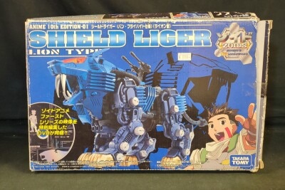 Takara Tomy ZOIDS Animation 10th Anniversary Shield Liger <ban flyheight="" specification=""> Lion Type 1 </ban>